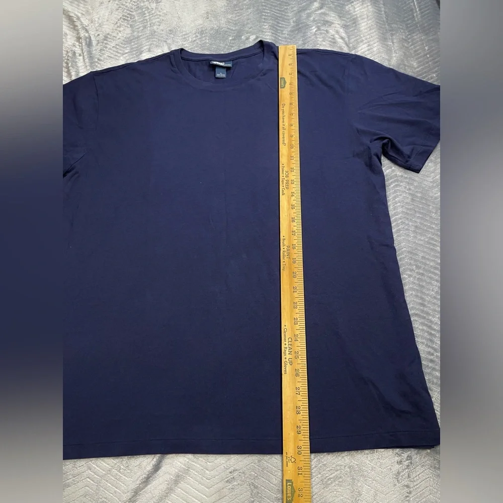 Vtg Mens‎ Polo Ralph Lauren Short Sleeve Logo Tee Navy Blue XL